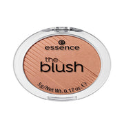 A compact powder blush by Essence, shade name 'Bespoke 20' with a shimmer finish.