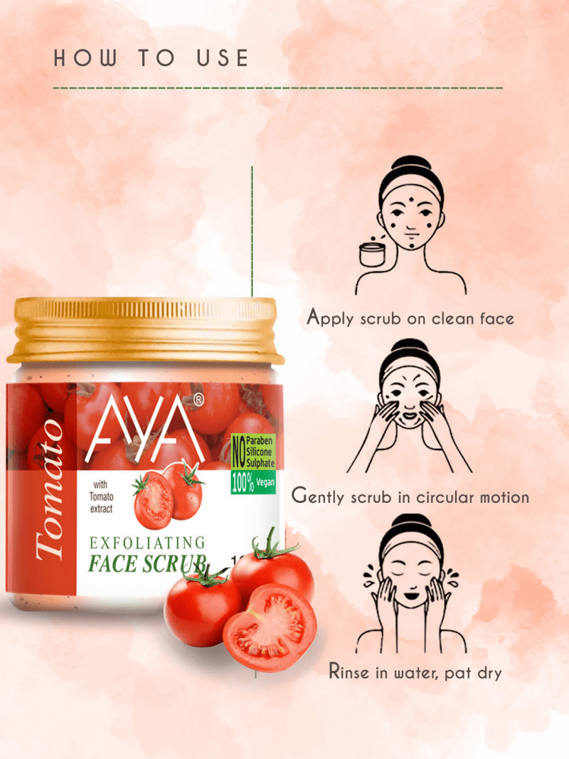 AYA Tomato Exfoliating Face Scrub
