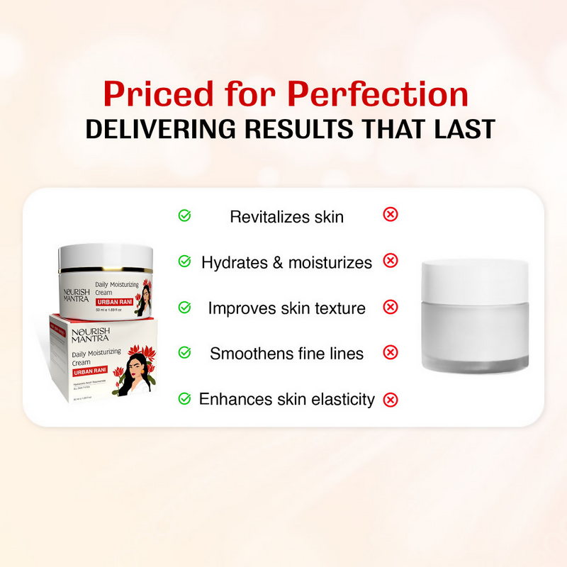 Nourish Mantra Urban Rani Daily Moisturizing Face Cream