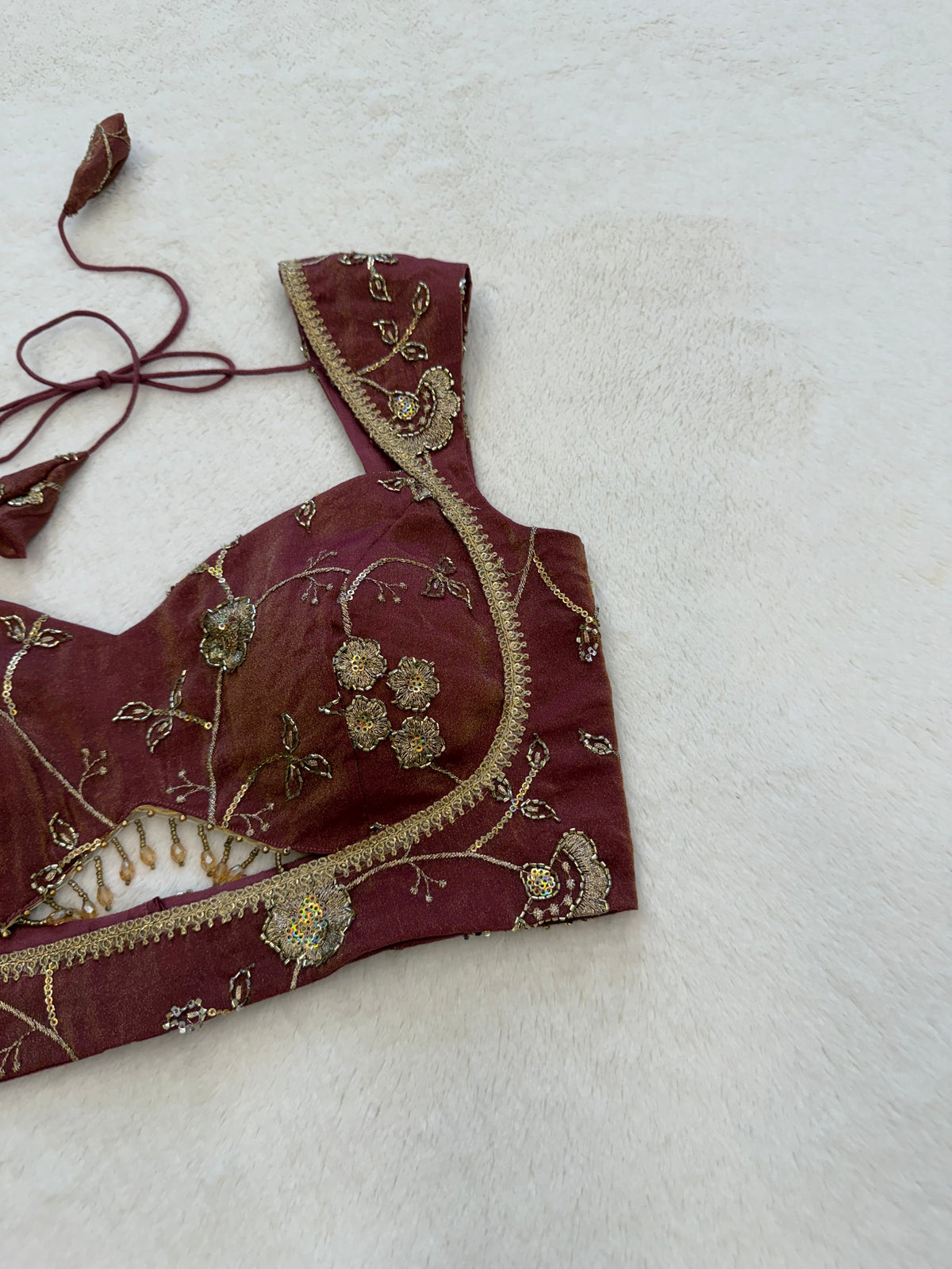 Zarina Light Plum Blouse