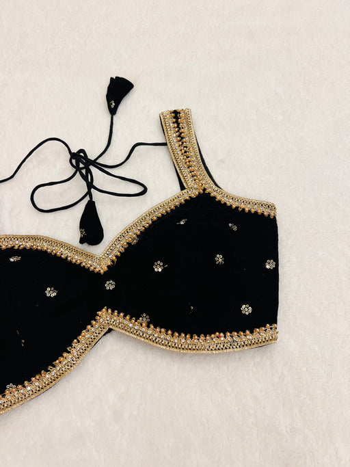 HUSN BLACK BLOUSE
