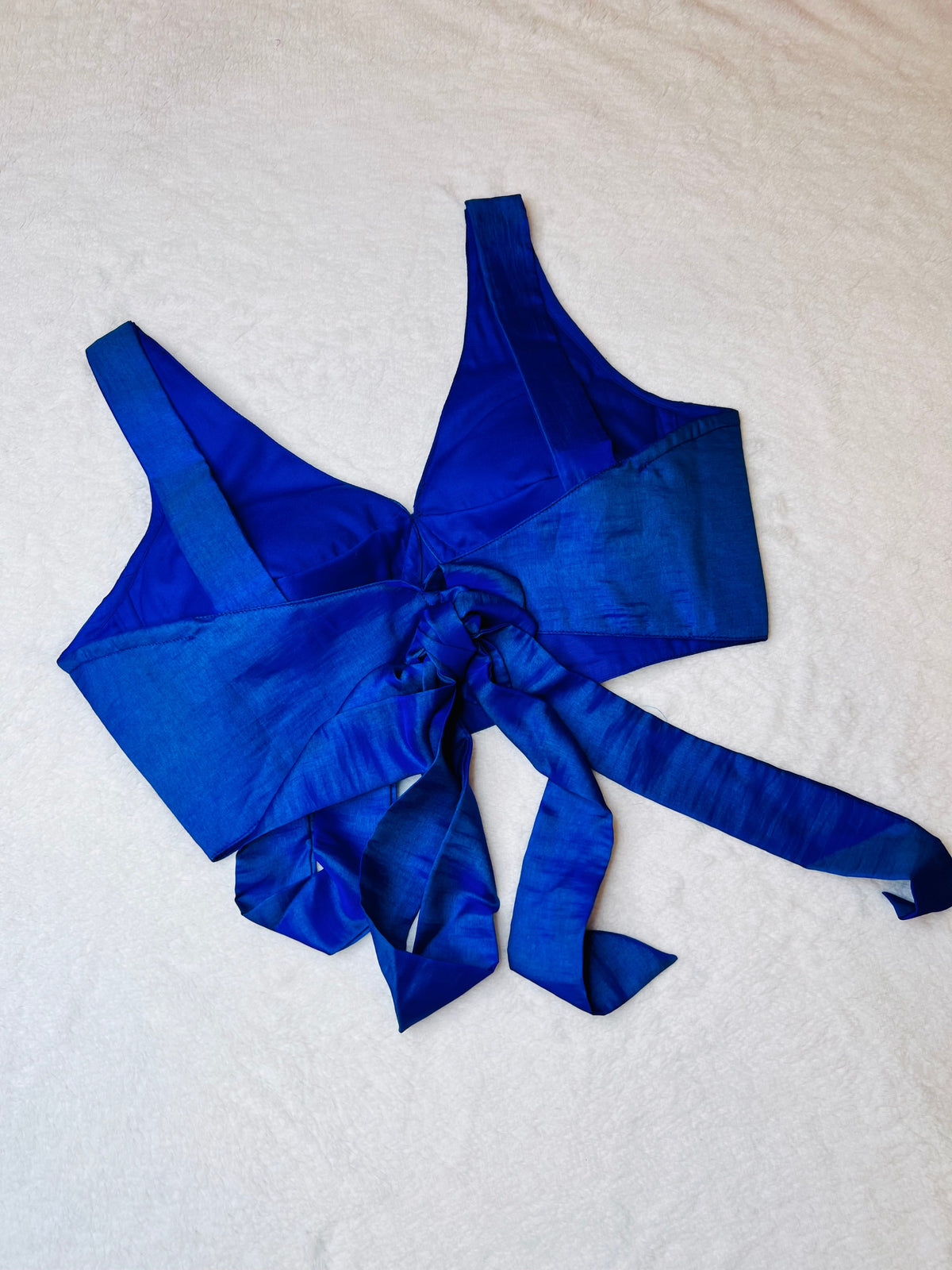 Nayra peacock blue Blouse