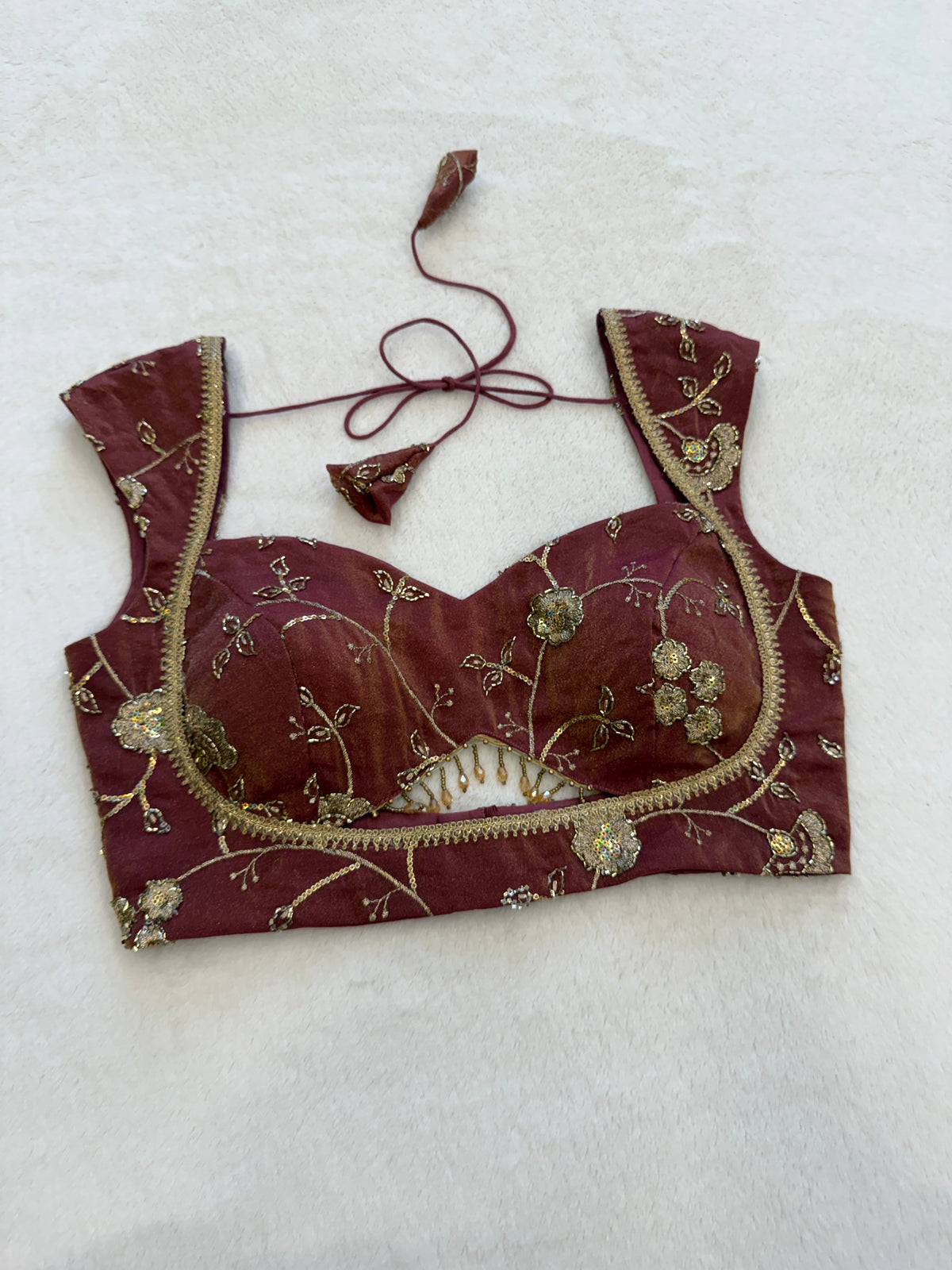 Zarina Light Plum Blouse