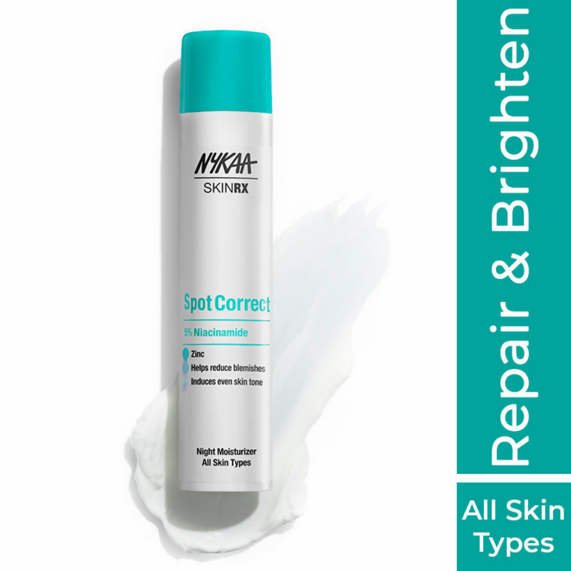 Nykaa SKINRX Spot Correct 5% Niacinamide Night Moisturizer