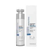 Fixderma cosmetic laboratory chemfree SPF 30 sunscreen bottle and packaging on a white background