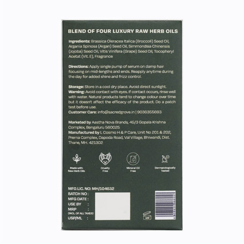 Sacred Grove Condition Cleanse Repair