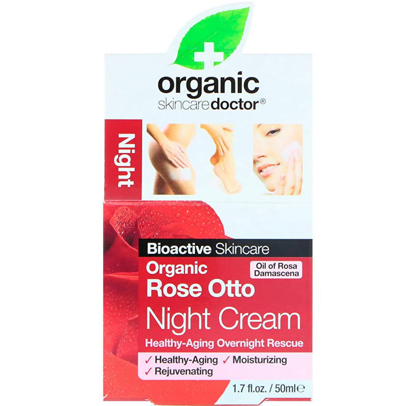 Dr.Organic Rose Otto Night Cream