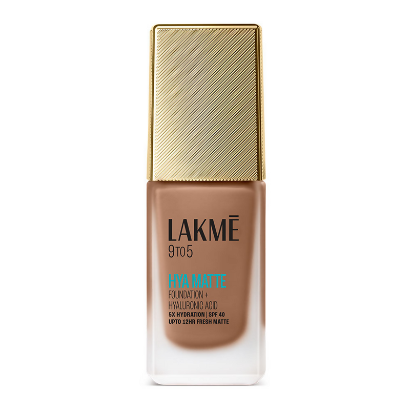 Lakme 9to5 Hya Matte Foundation + Hyaluronic Acid - Cool Cocoa