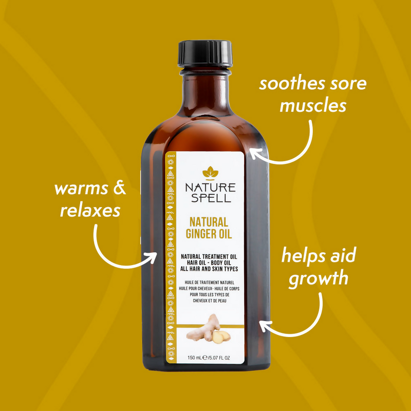 Nature Spell Ginger Oil For Hair & Skin