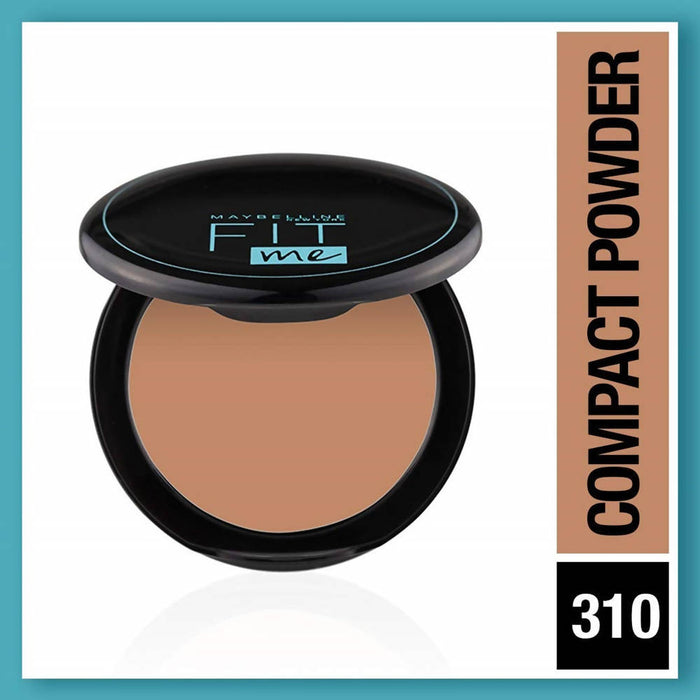 Maybelline New York Fit Me 12Hr Oil Control Compact, 310 Sun Beige (8 Gm)