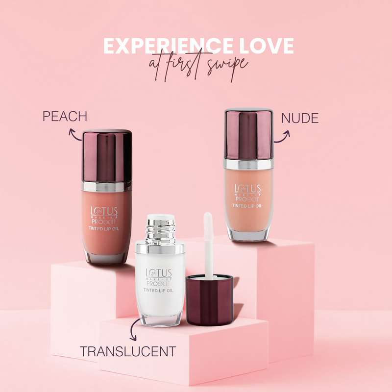 Lotus Make Up Proedit Tinted Lip Oils - Peach