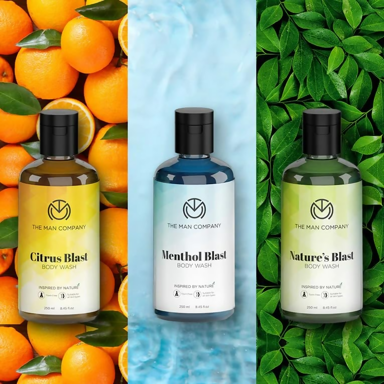 The Man Company Menthol Blast Perfumed Body Wash