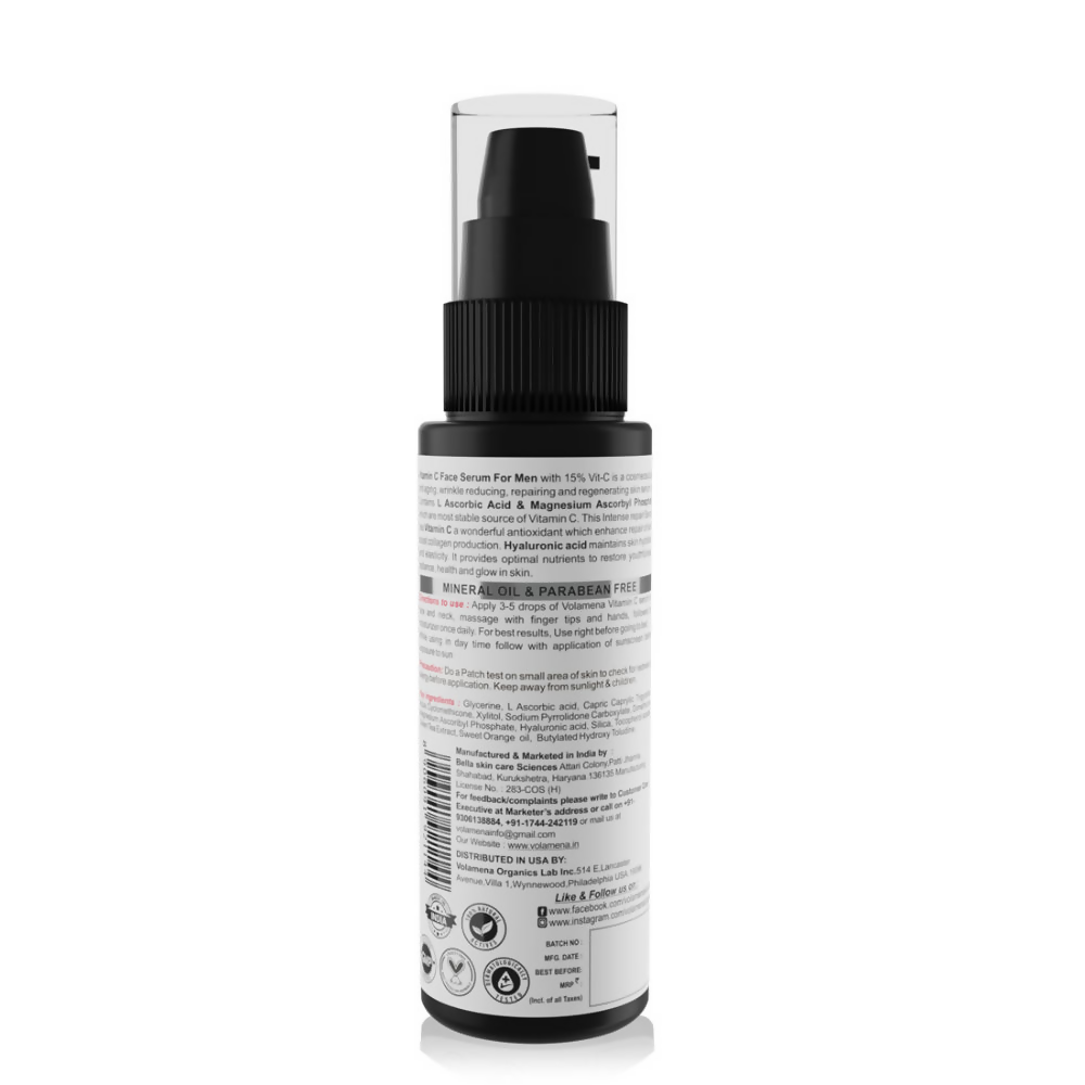 Volamena Vitamin C Men's Hair Serum