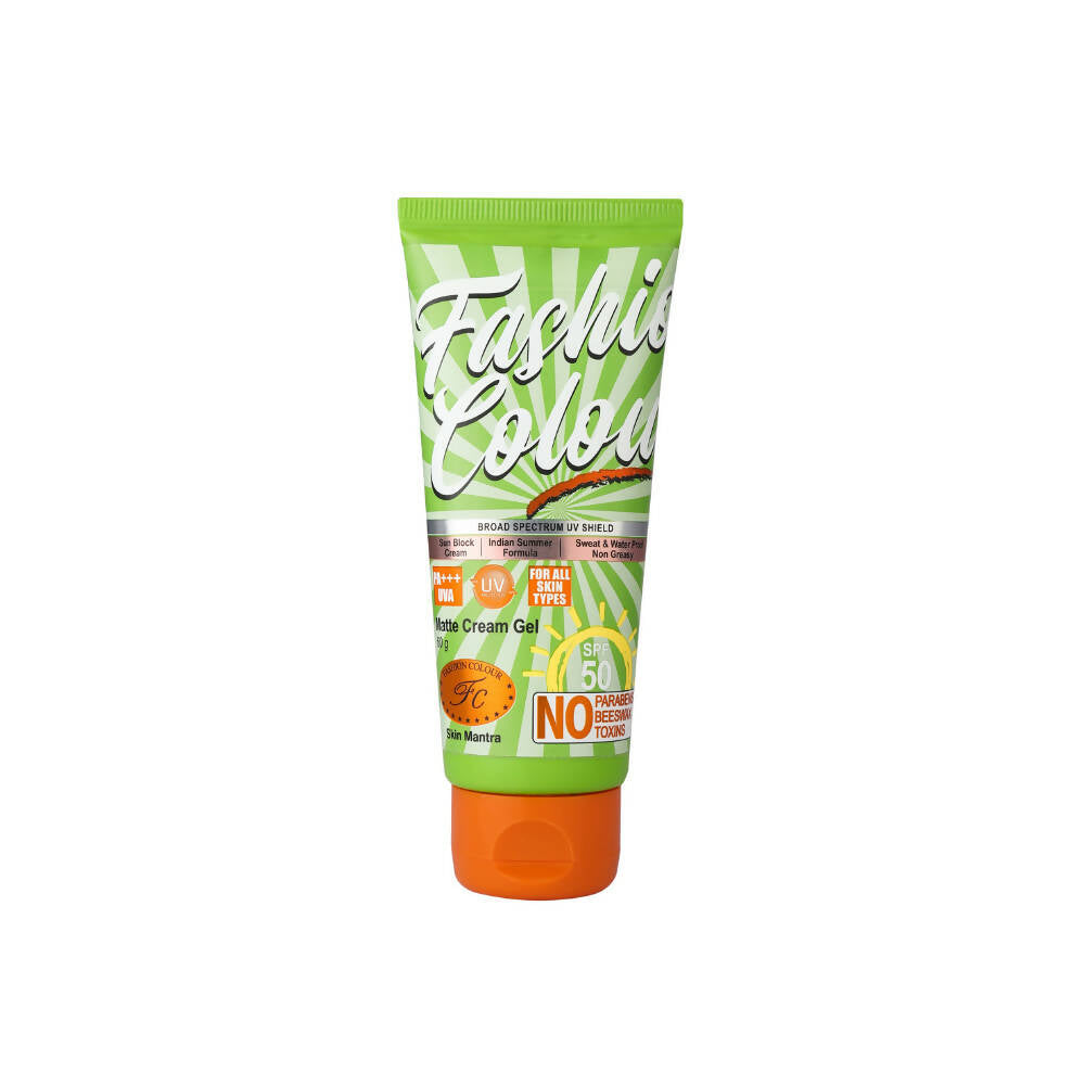 Tube of Fashin Colour hair color cream gel on a white background