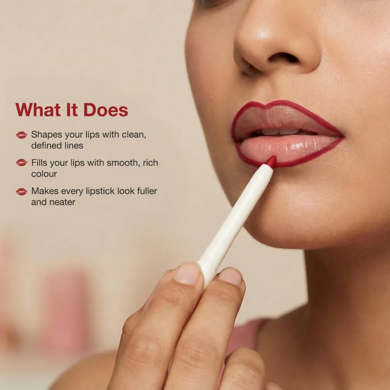 NY Bae 2-in-1 Lip Liner & Lip Colour - Kashmiri Mirch