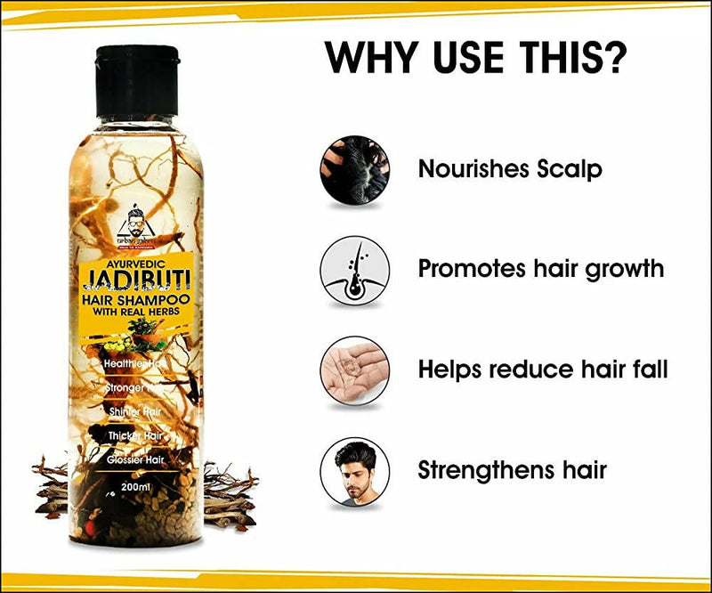Urbangabru Ayurvedic Jadibuti Hair Shampoo - Limited Time Offer