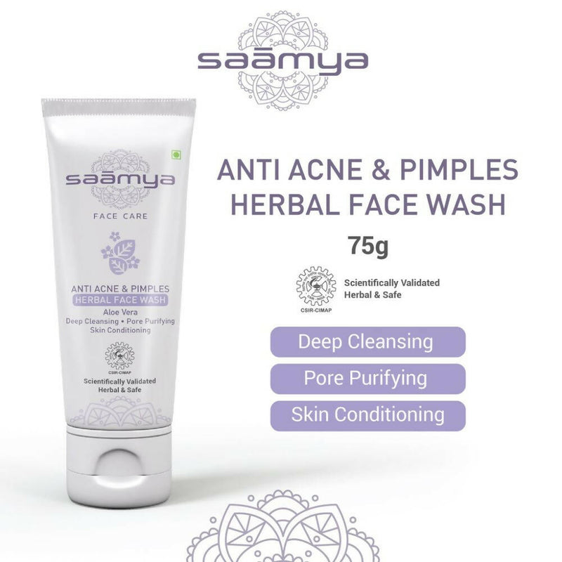 Saamya Anti-Acne & Pimples Herbal Face Wash