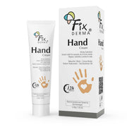 Fix Derma Hand Cream with packaging on a white background