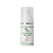 Face serum bottle labeled 'Fix Derma Repair & Restore Face Serum' on a white background