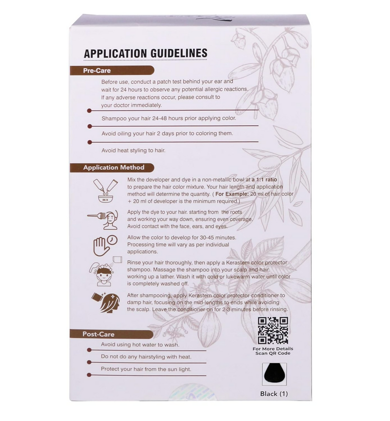 Kerastem Hair Color Black No.1