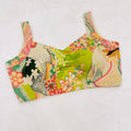 Floral fantasy Multicolored blouse