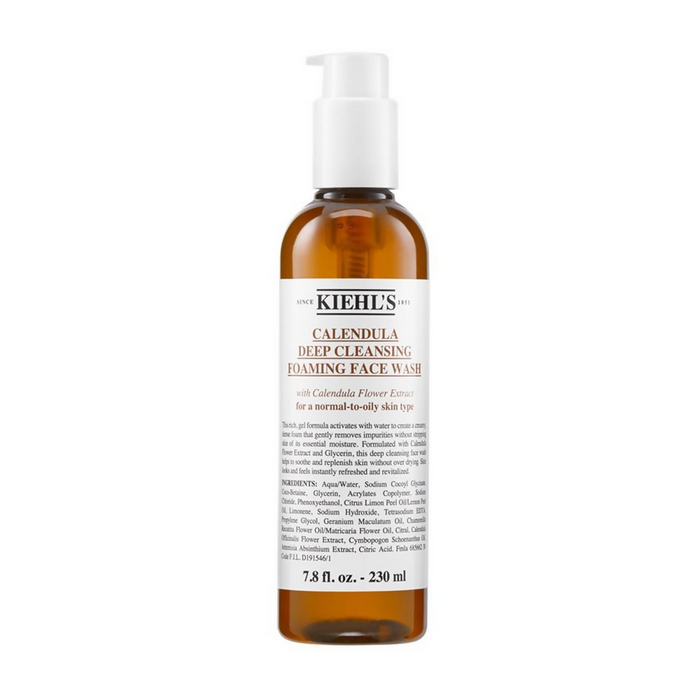 Kiehl's Calendula Deep Cleansing Foaming Face Wash With Glycerin