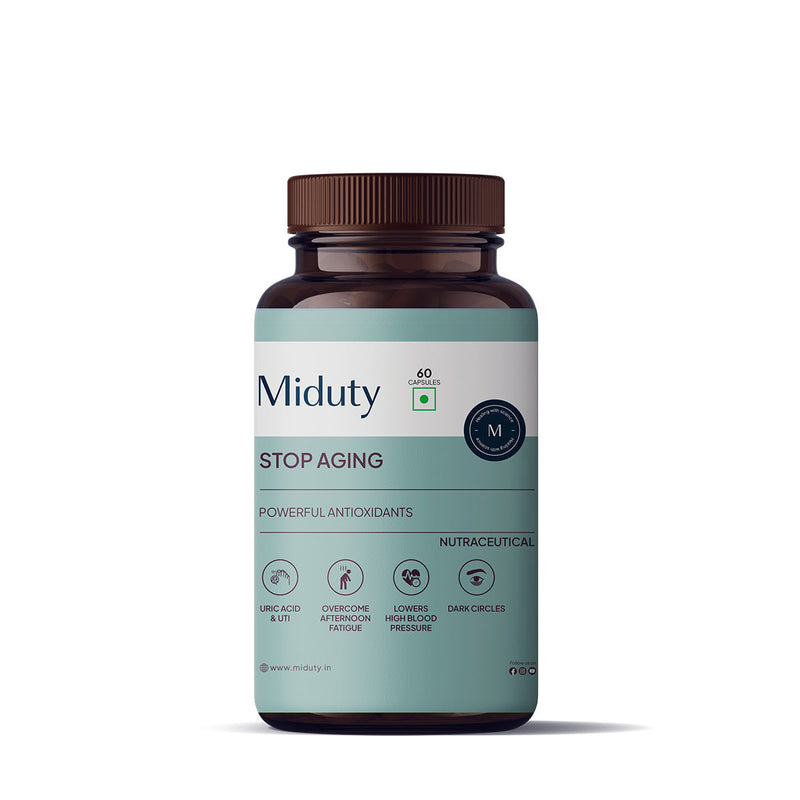 Miduty by Palak Notes Stop Aging Capsules