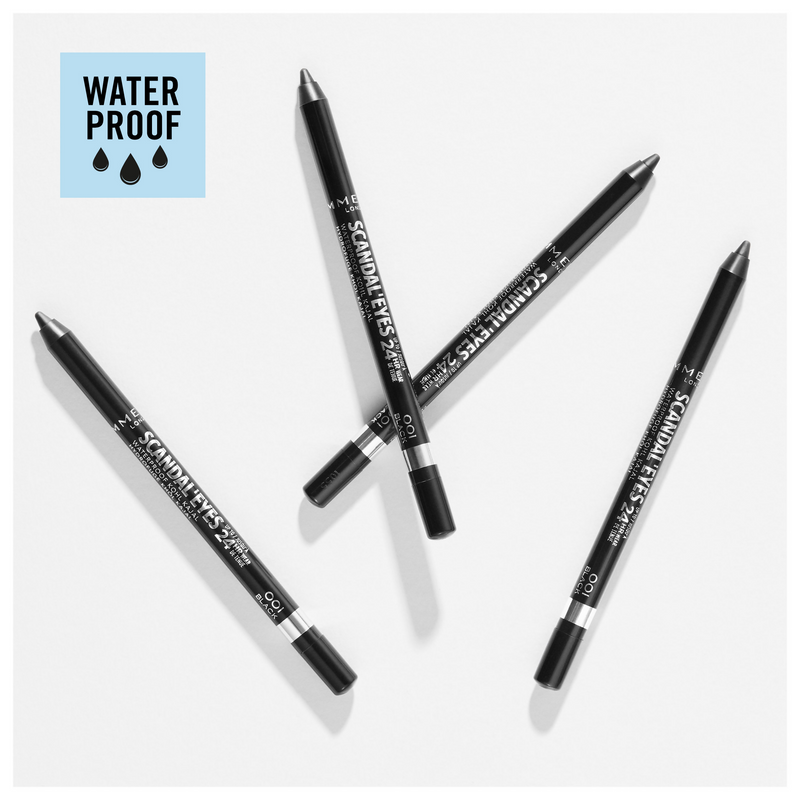 Rimmel London Scandaleyes Waterproof Kohl Kajal Liner - Black