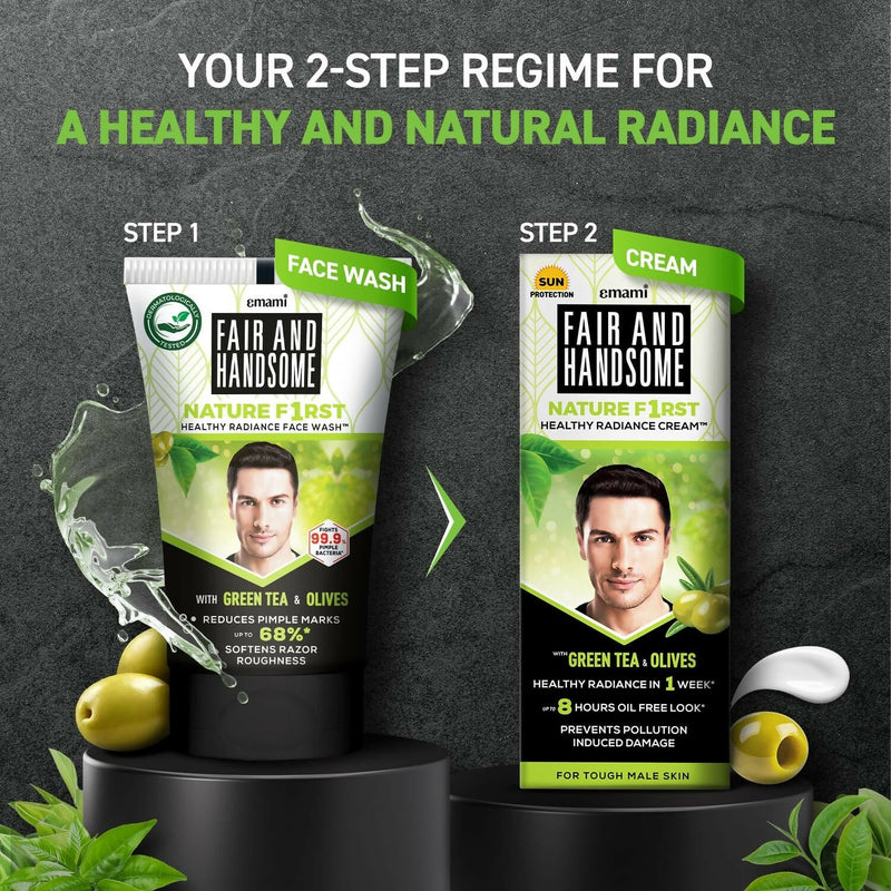 Fair and Handsome Nature First Healthy Radiance Face Wash
