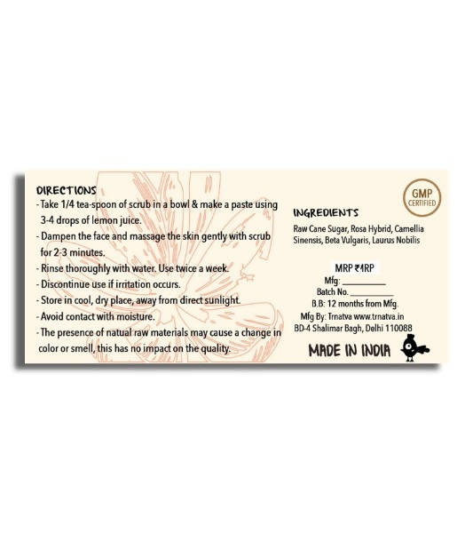 Trnatva Smoothening Face Scrub