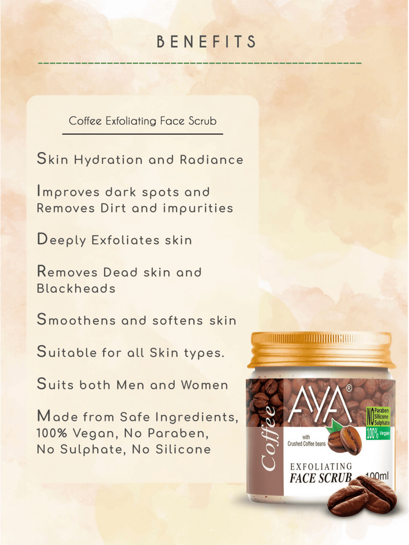 AYA Coffee Exfoliating Face Scrub