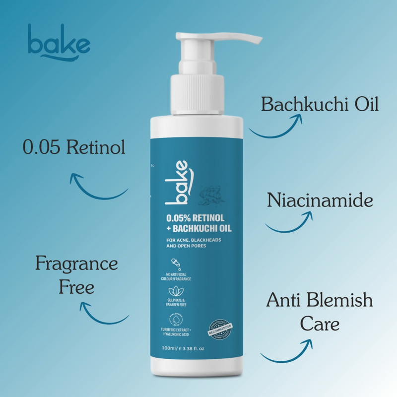 Bake 0.05% Retinol Face Cleanser