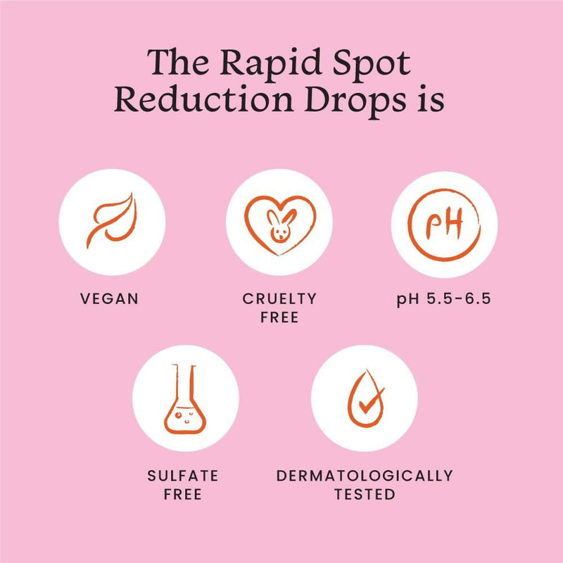 Foxtale Milky Way Rapid Spot Reduction Drops with 3% Tranexamic Acid Serum & Niacinamide - Reduces Marks and Hyperpigmentation, Evens Out Skin Tone