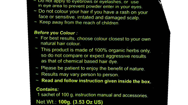 Radico Organic Hair Colour-Dark Brown