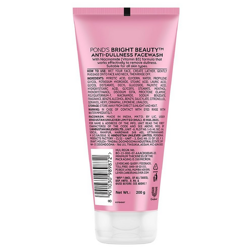 Ponds Bright Beauty Vitamin B3+ Face Wash