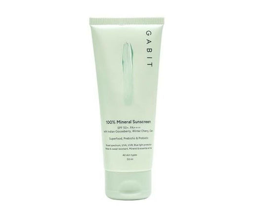 Gabit 100% Mineral Sunscreen SPF 50 PA++++