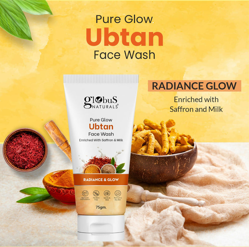 Globus Naturals Pure Glow Ubtan Face Wash