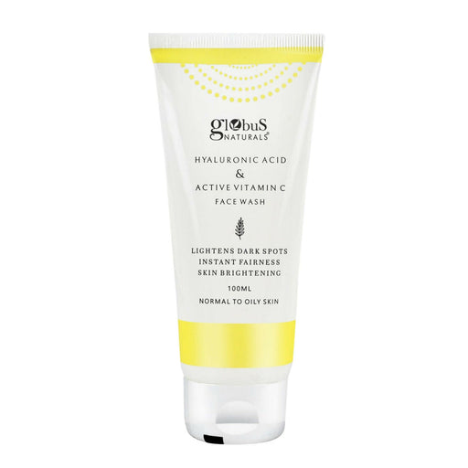 Globus Naturals Hyaluronic Acid & Vitamin C Face Wash