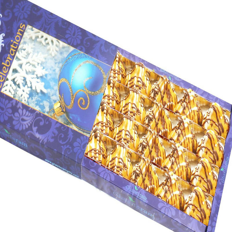 Ghasitaram Kaju Kesar Chocolate Delight Modaks