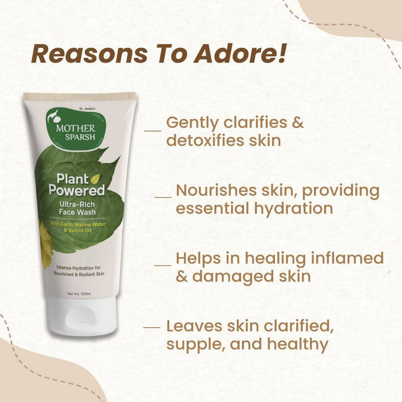Mother Sparsh Plant Powered Ultra-Rich Face Wash