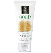 Good Vibes Gold Brightening Peel-Off Mask on a white background