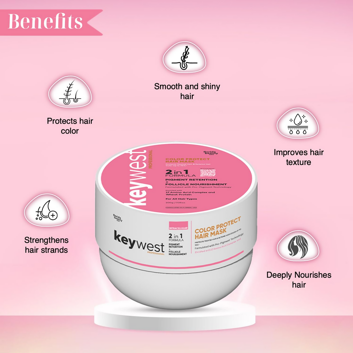 Keywest Professional Color Protect Hair Mask
