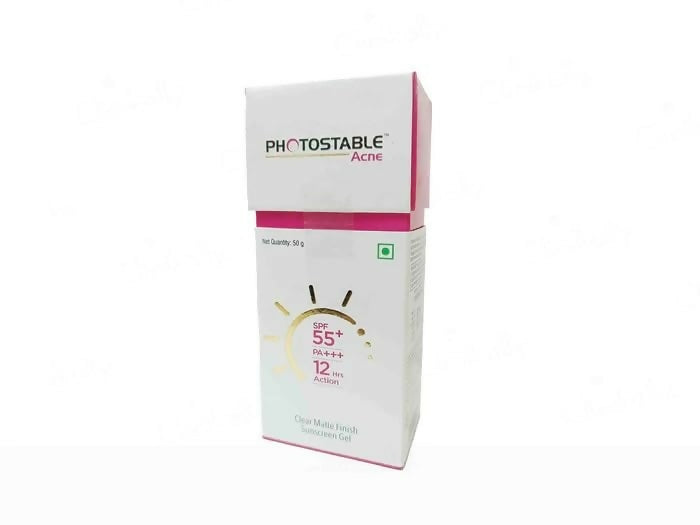 Photostable Acne SPF 55+ PA+++ Clear Matte Sunscreen Gel