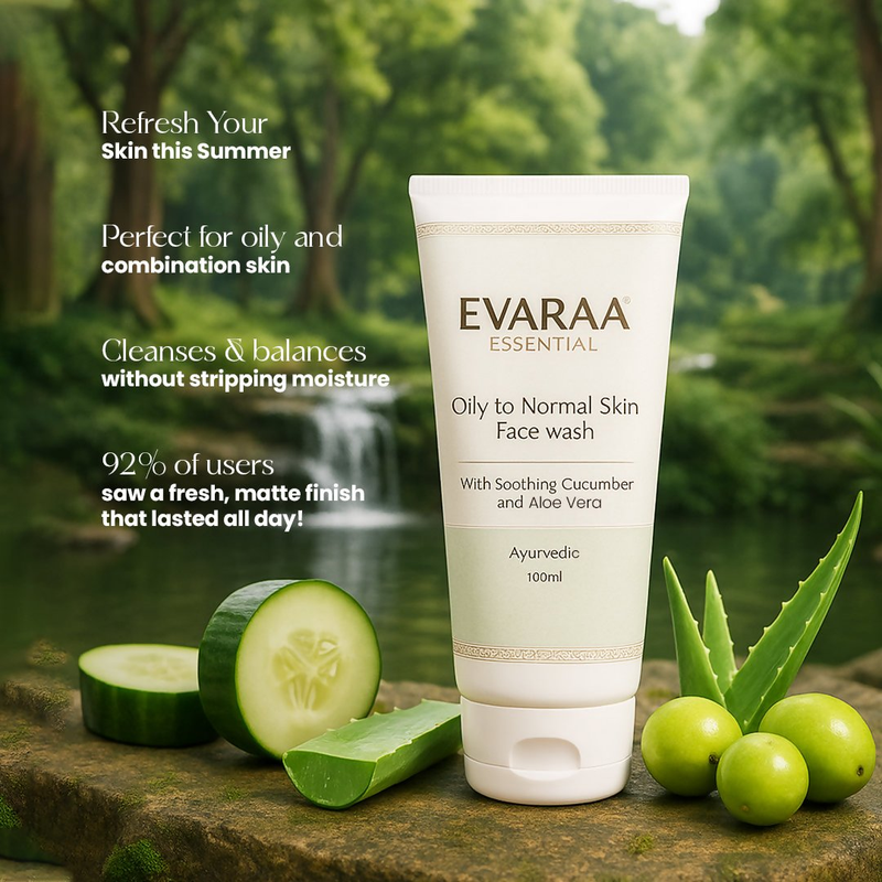 Evaraa Essential Oliy To Normal Skin Face Wash
