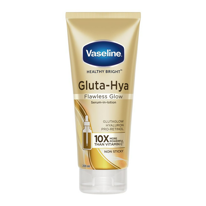 Vaseline Gluta-Hya Flawless Glow Lotion For Face & Body