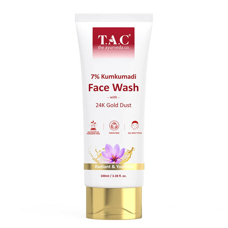 TAC - The Ayurveda Co. 7% Kumkumadi Face Wash for Glowing Skin