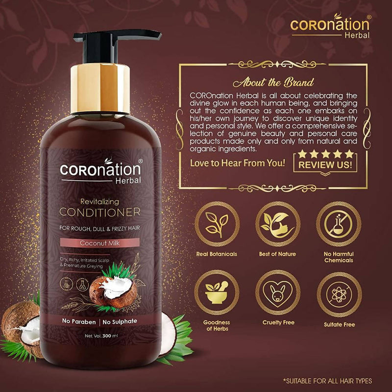 Coronation Herbal Coconut Milk Hair Conditioner - Limited Time Offer