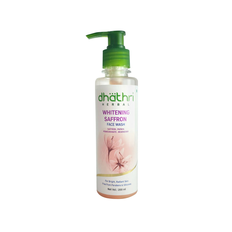 Dhathri Saffron Facewash To Reduce Blemishes & Enhance Glow