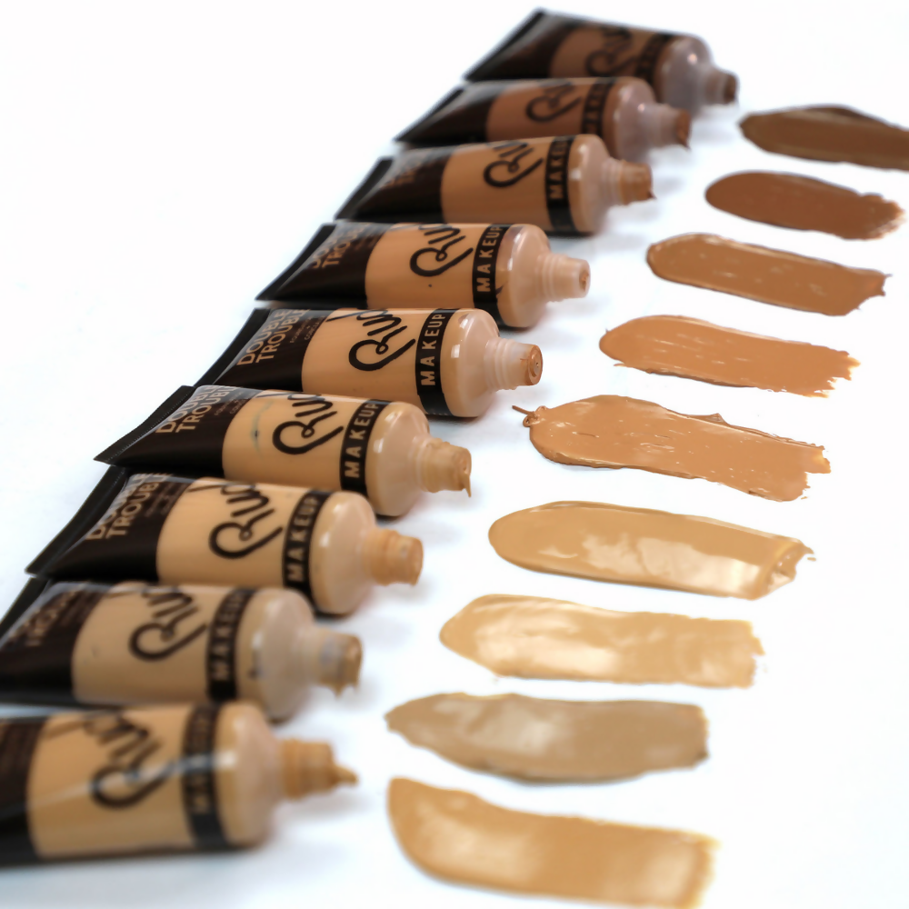 Rude Cosmetics Double Trouble Foundation + Concealer - Suede 15