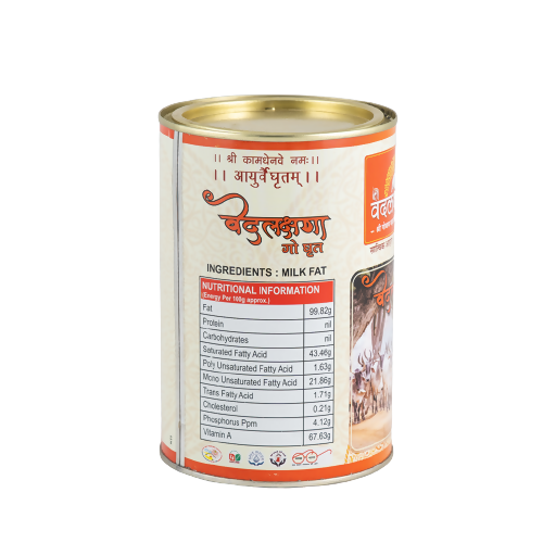 Vedlakshana Go Ghrit (Desi Cow Ghee) | Traditional Ghee | Vedic Bilona Method|Pure, Natural & Healthy